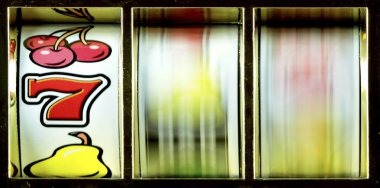 Colok Macau game library interface showing slot title cards with volatility badges